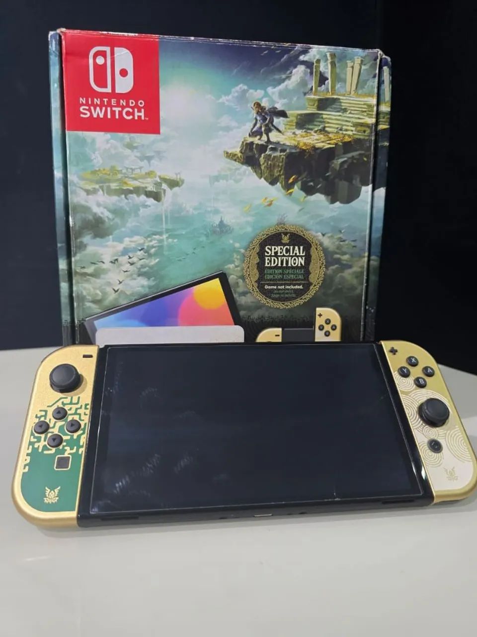 Nintendo Switch OLED Edição Zelda - NOVO - Foto 3