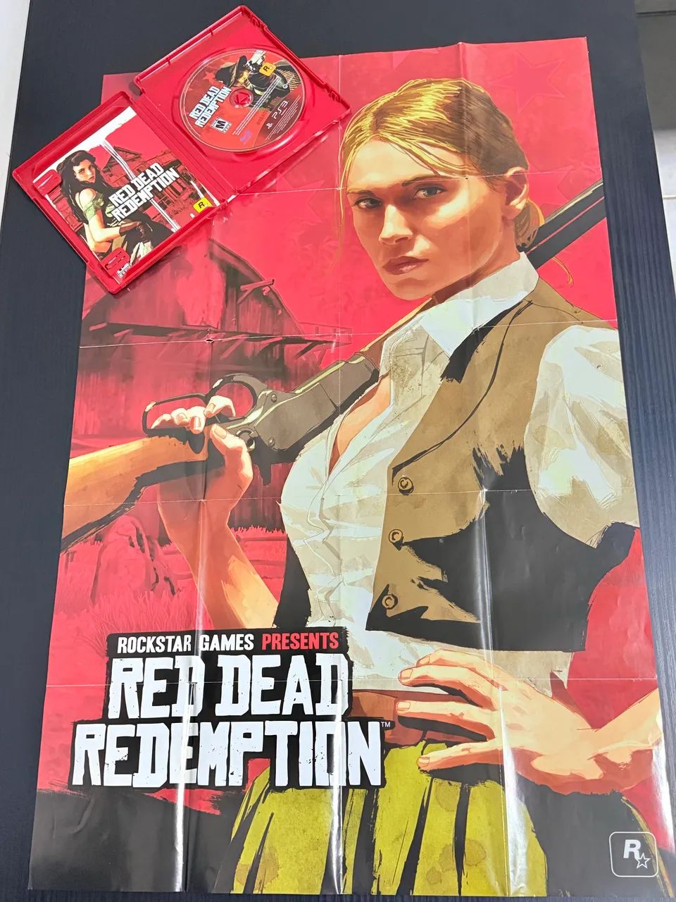 Red Dead Redemption PS3 semi novo - Foto 3