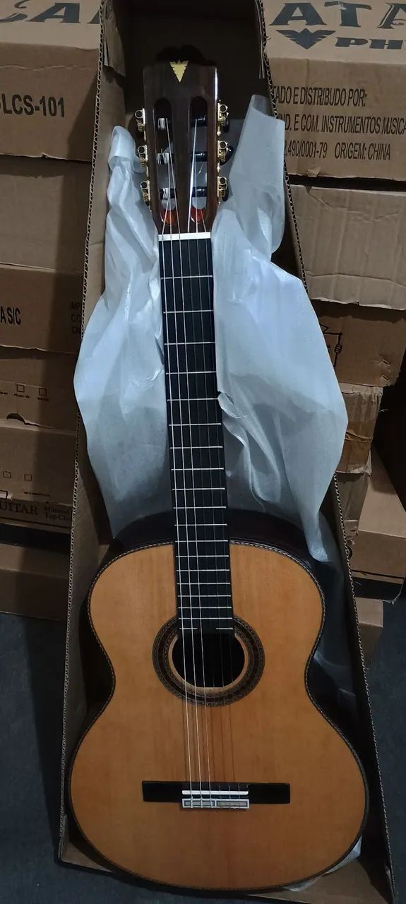 Violão camerata sólido Lcs 100 - Foto 3