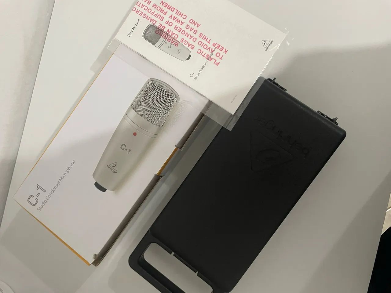 Microfone Condensador Behringer C-1 (Com Maleta) - Foto 4