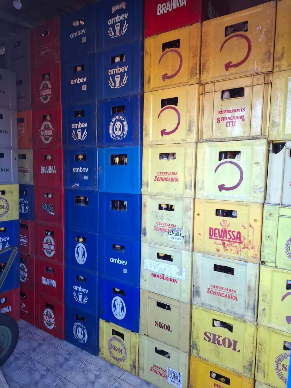 Engradado de cerveja 
