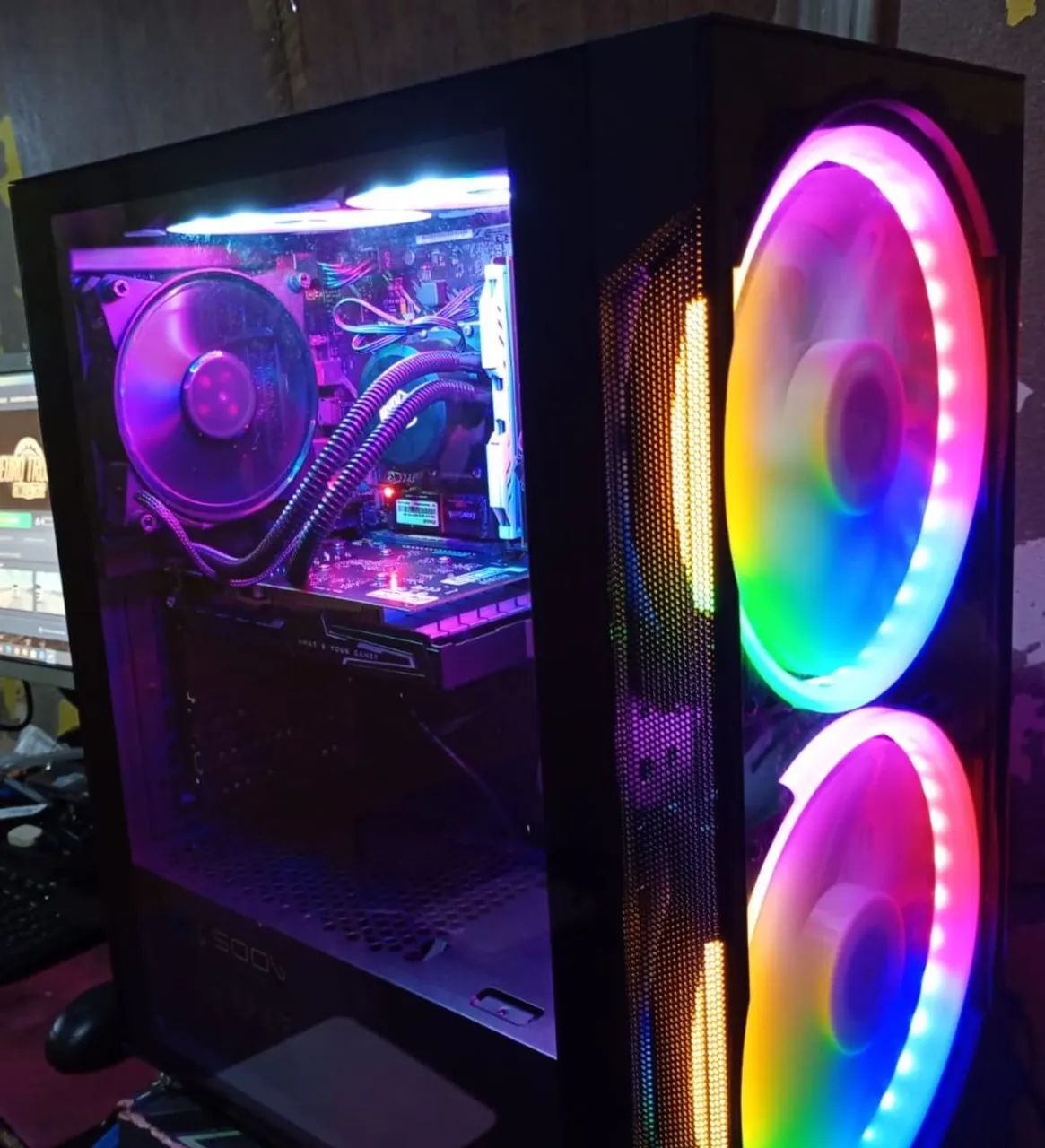 Pc gamer i5 8400 16gb de ram placa de vídeo GTX  