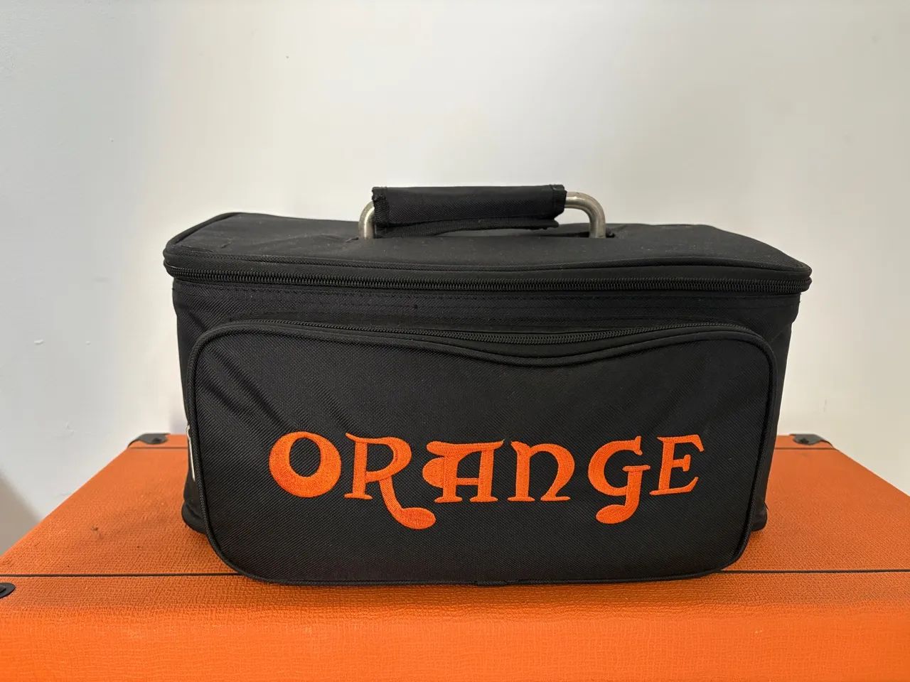 Cabeçote orange dual terror + caixa orange 2x12 V30 - Aparelhos de