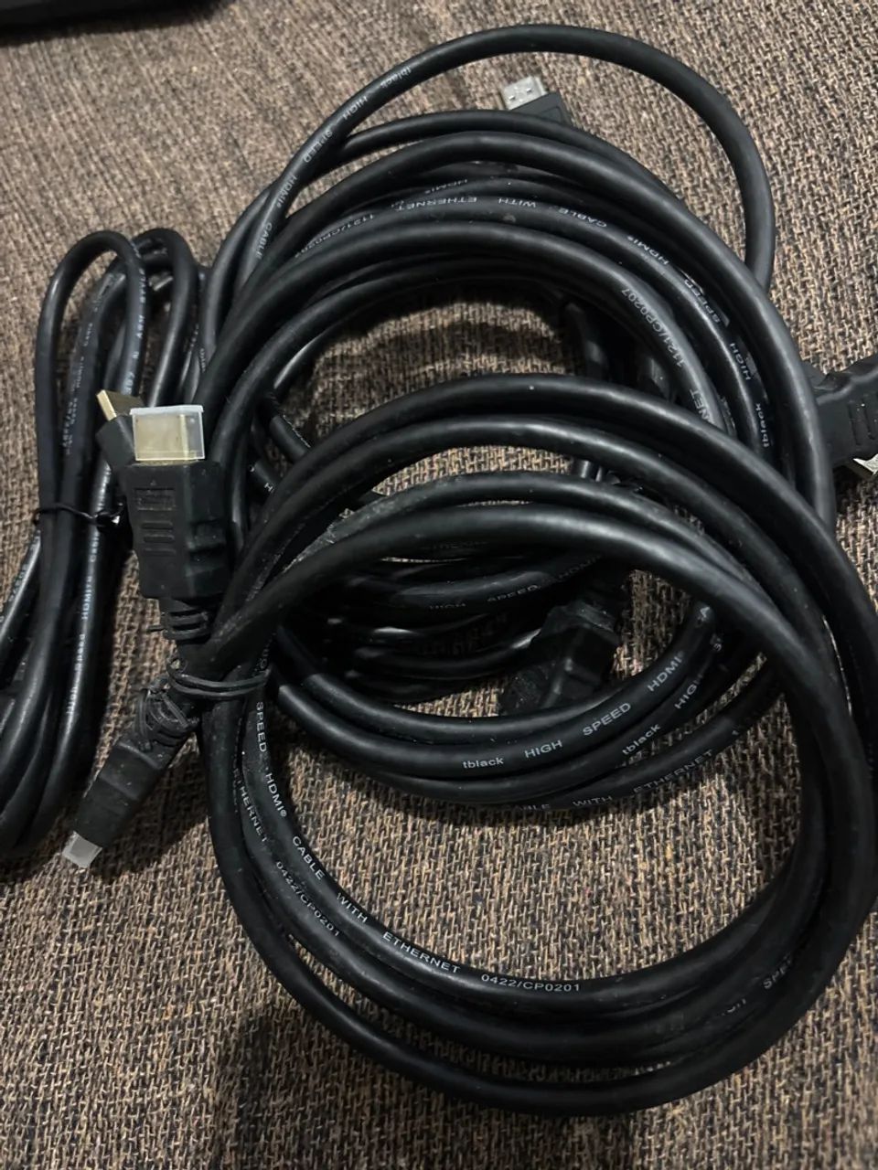 Conjunto de 10 Cabos hdmi
