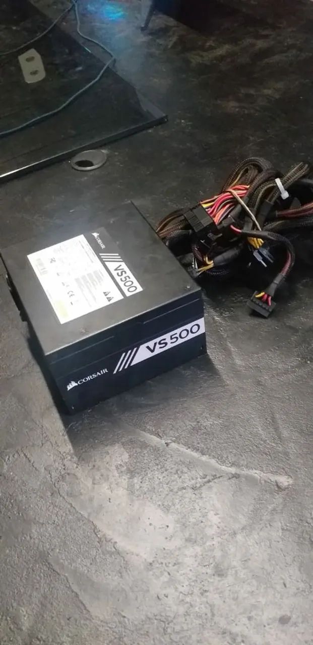 Fonte Corsair vs 500 - Foto 5