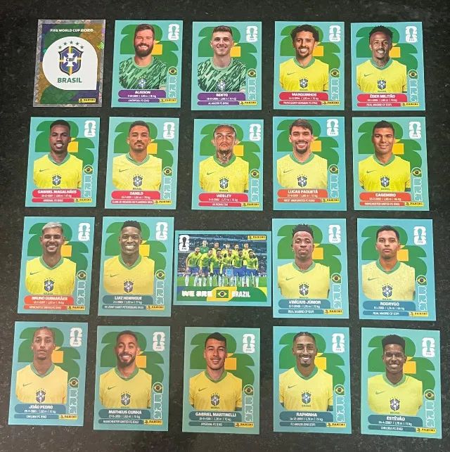 TIME Completo Brasil Copa 2026 - Originais