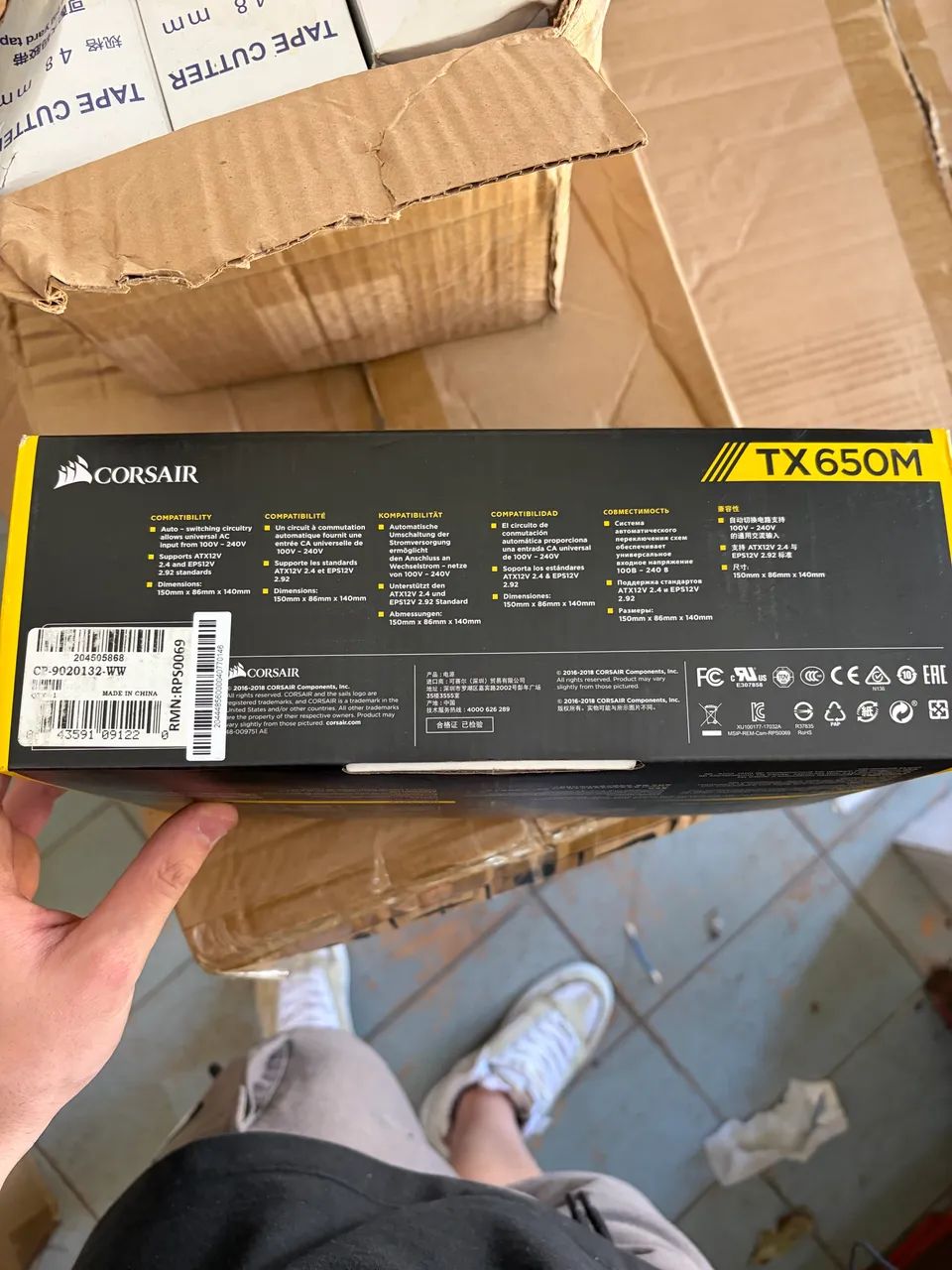 Fonte corsair TX550M  - Foto 2