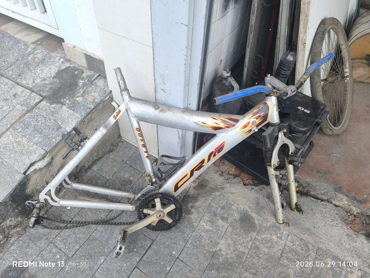 Bicicleta de alumínio clássica aro 26 - Foto 2