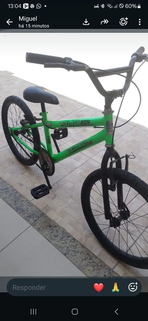 Bicicleta infantil e ótimo estado?  - Foto 3