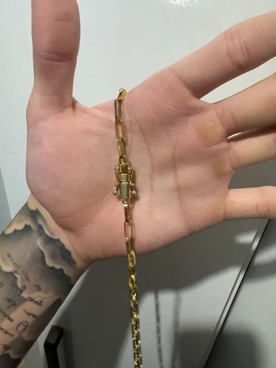 Corrente Cartier banhada a ouro 18k - Foto 2