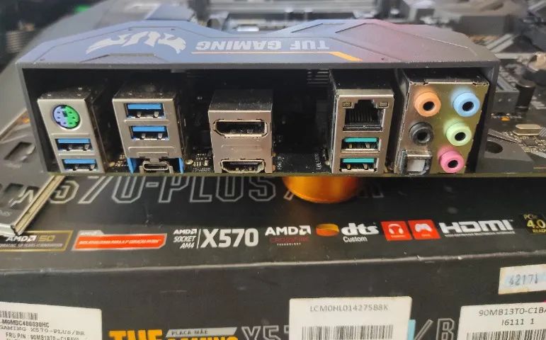 PLACA MÃE TUF GAMING X570-PLUS/BR - Foto 2