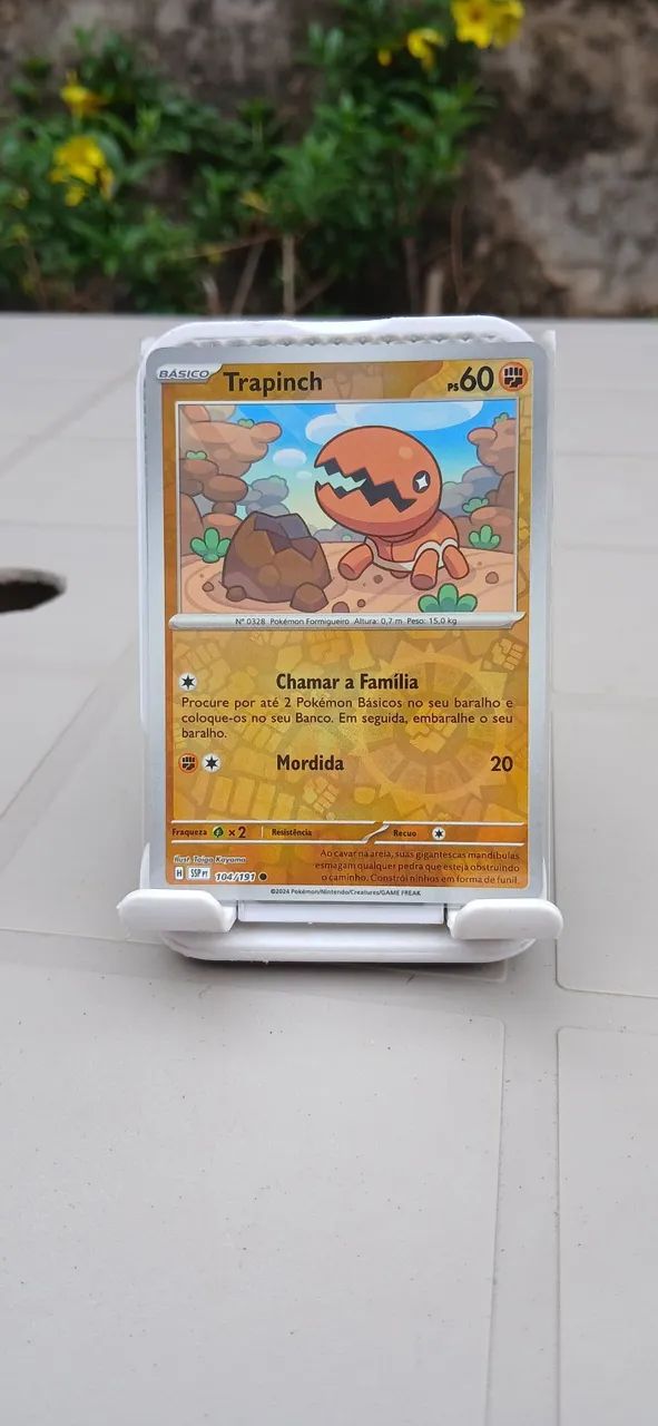 Carta Pokemon Trapinch - Foto 3