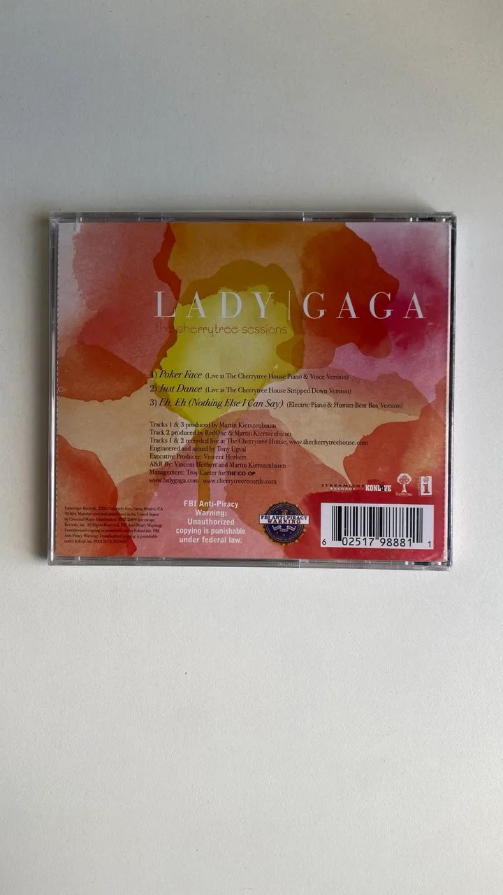 CD The Cherrytree - Lady Gaga - LACRADO - Foto 2