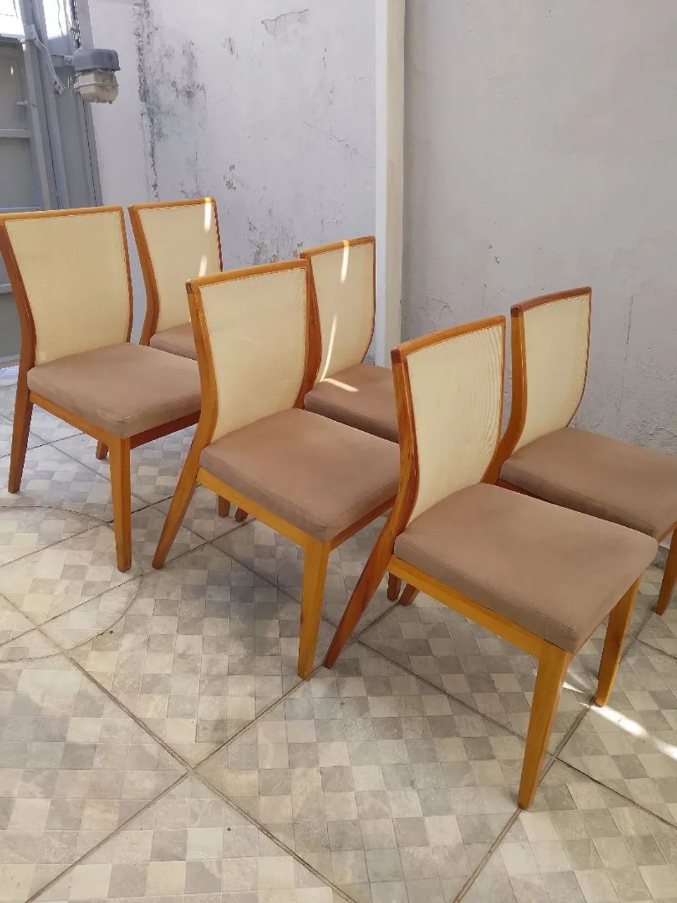 Conjunto 6 cadeiras para mesa de jantar