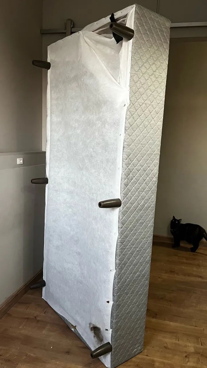 Cama Box Solteiro Umaflex Beta - Molas Ensacadas - Foto 4