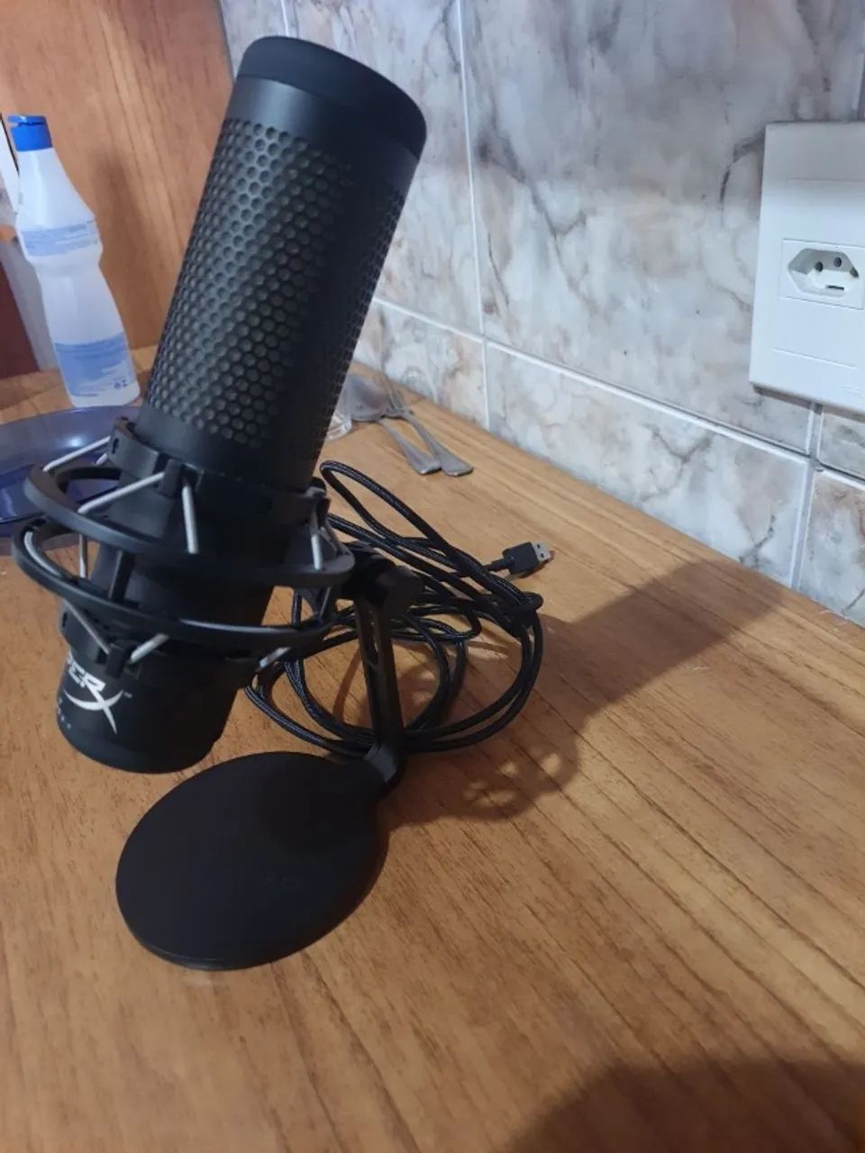 Microfone Condensador HyperX QuadCast S - Foto 5