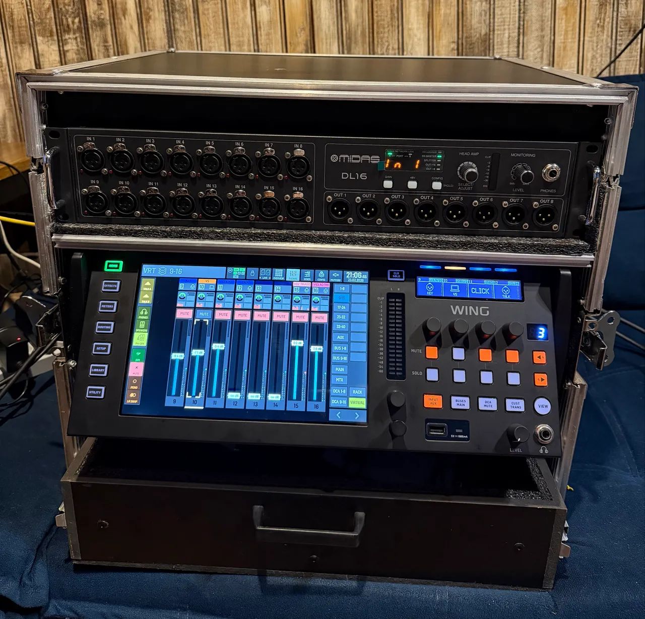 Wing Rack Behringer + DL 16 Midas - Foto 2