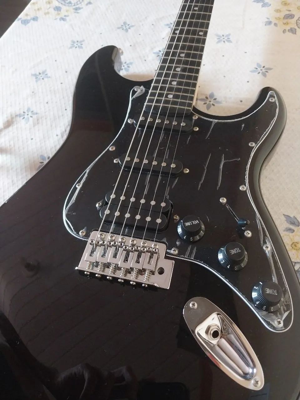 Guitarra Giannini Standar Series Preta + Complemento Opcional - Foto 3