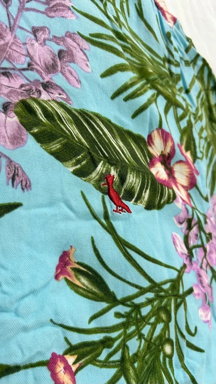Camisa de botão Reserva floral - Foto 3