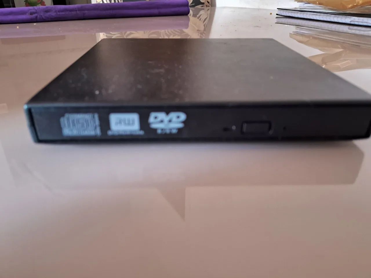 Leitor e gravador DVD usb