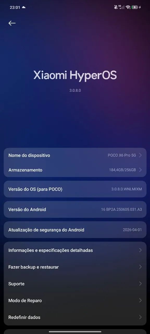 POCO X6 PRO - TROCA EM IPHONE 12+ - Foto 5