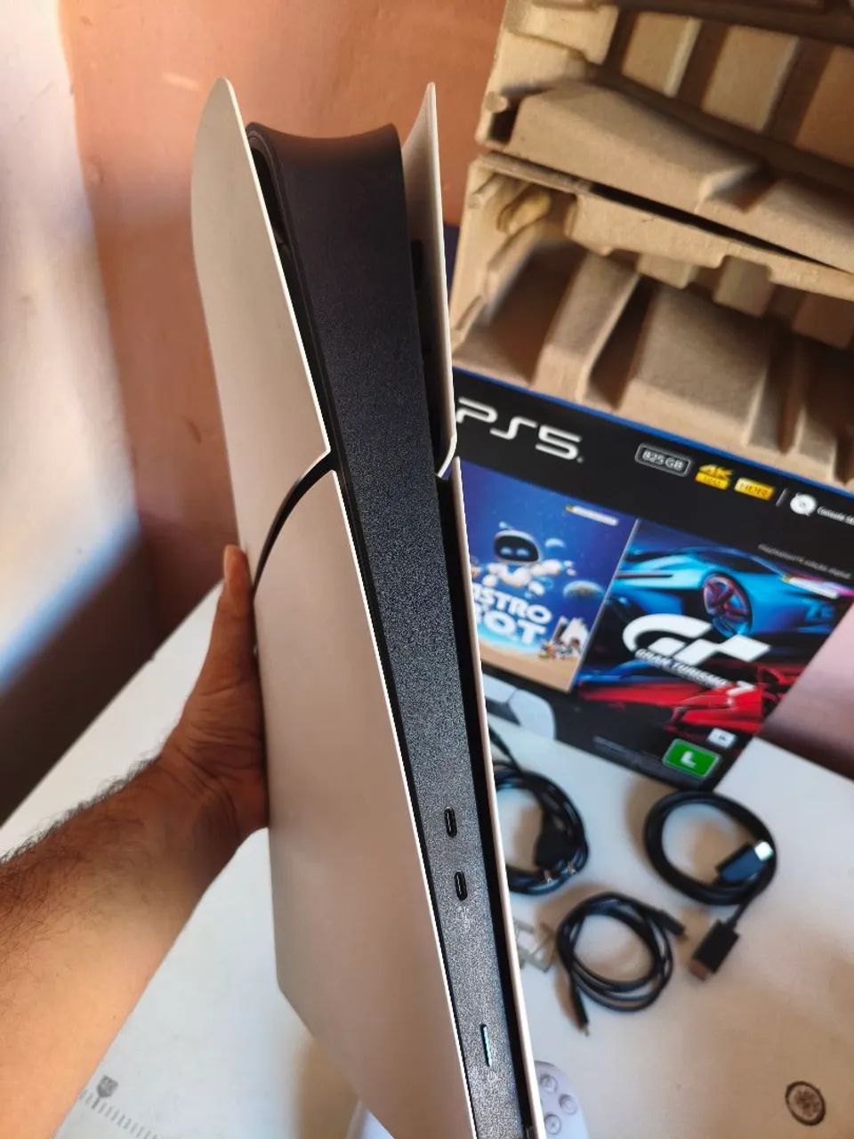 Ps5 slim digital estado de novo!  - Foto 5