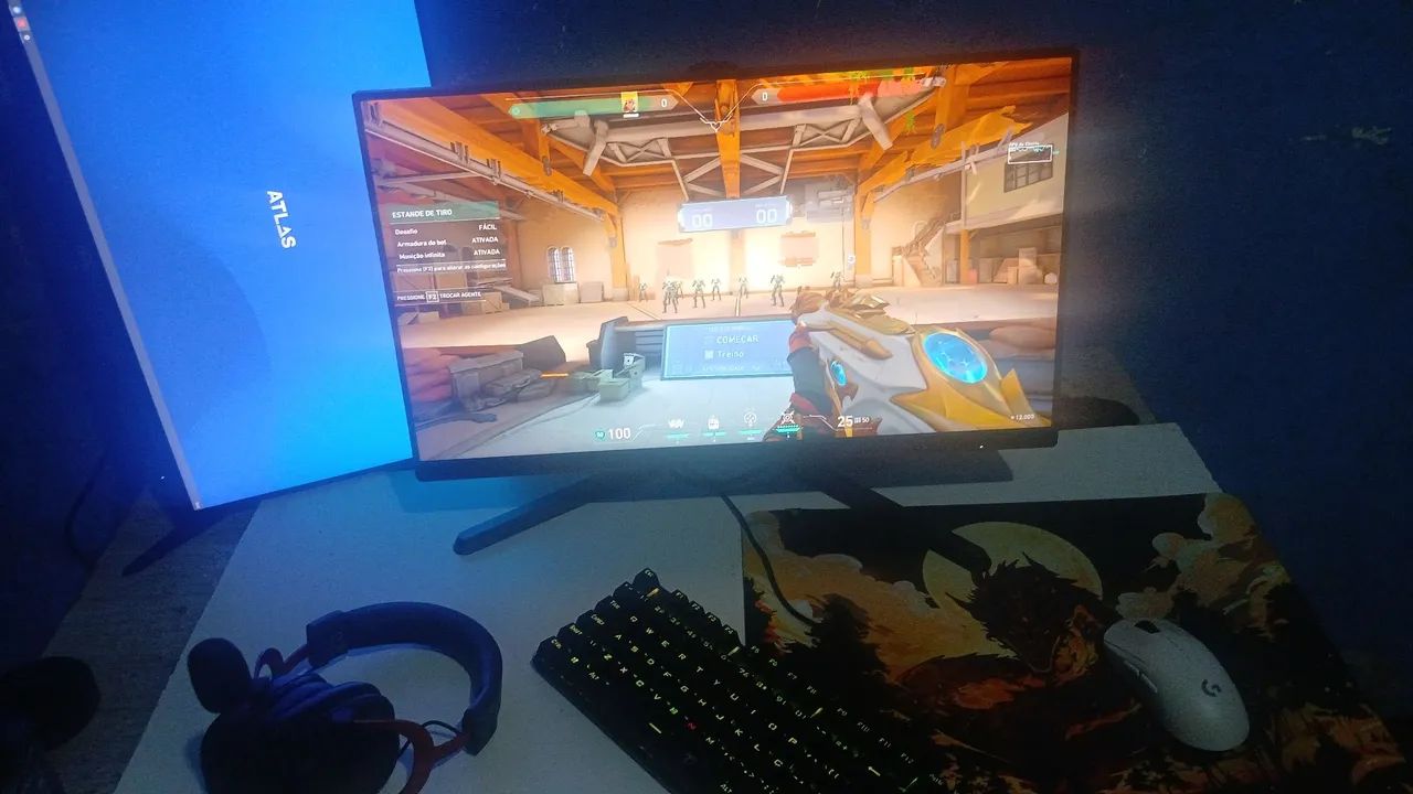 monitor 240hz aoc em perfeito estado