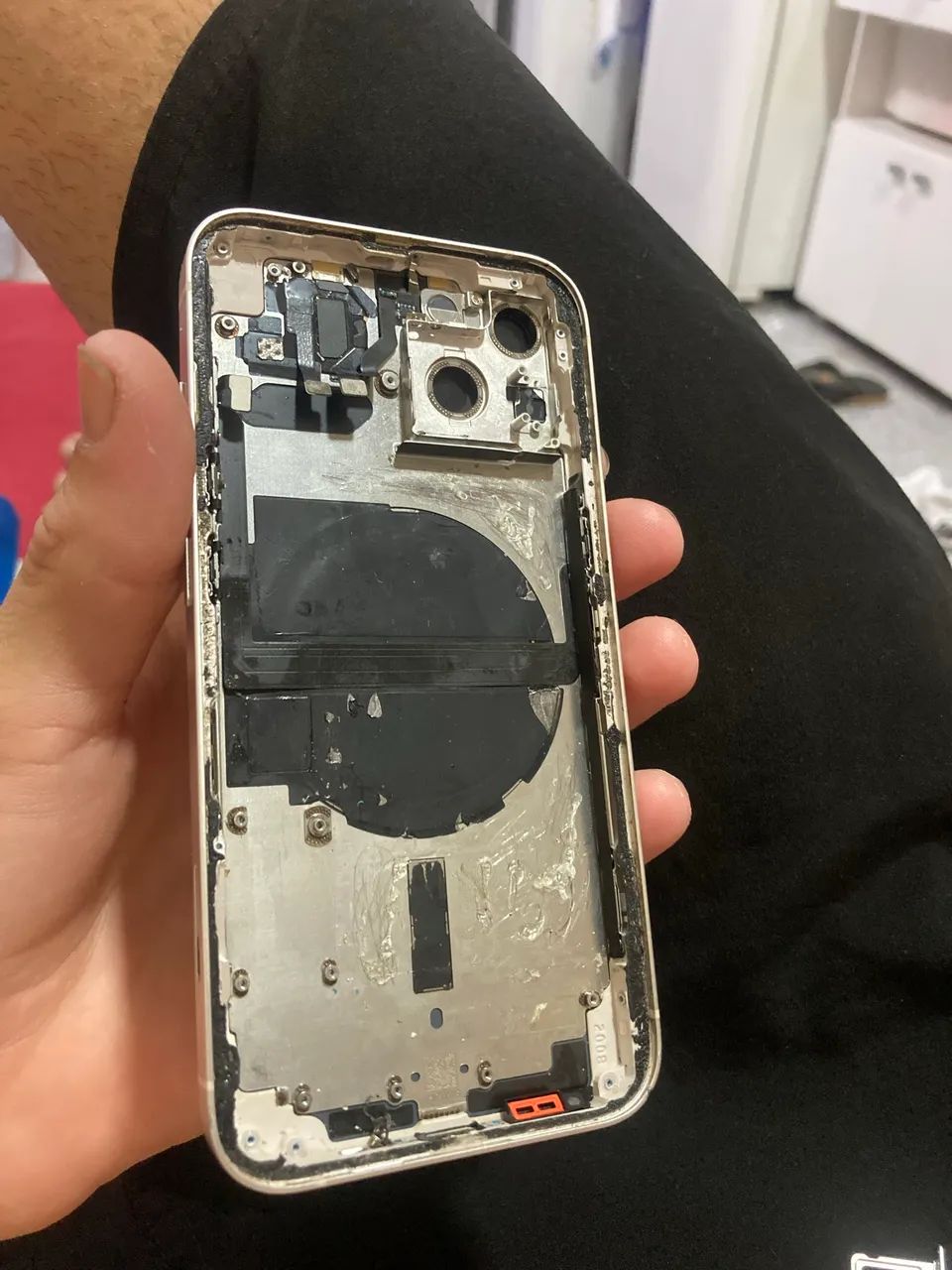 carcaça de iphone 13, carcaça nova sem arranhão sem trincos  - Foto 3