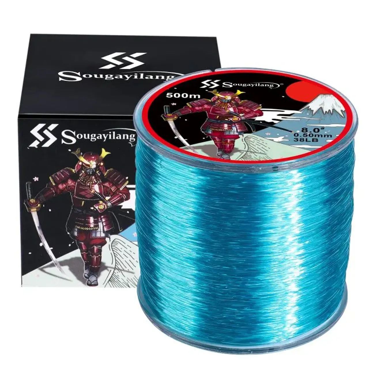 LINHA FLUORCARBONO SOUGAYILANG 0.50MM 38LB - Foto 3