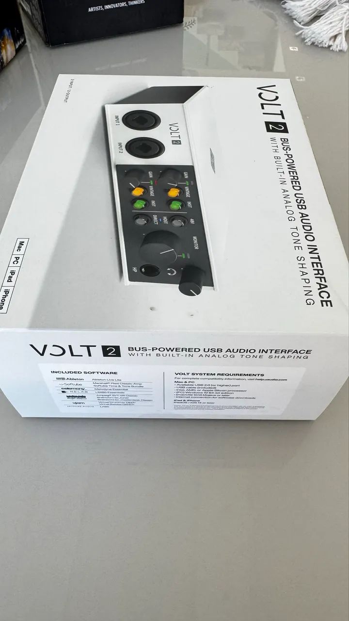 UNIVERSAL AUDIO VOLT 2 - SEMINOVA - Foto 4