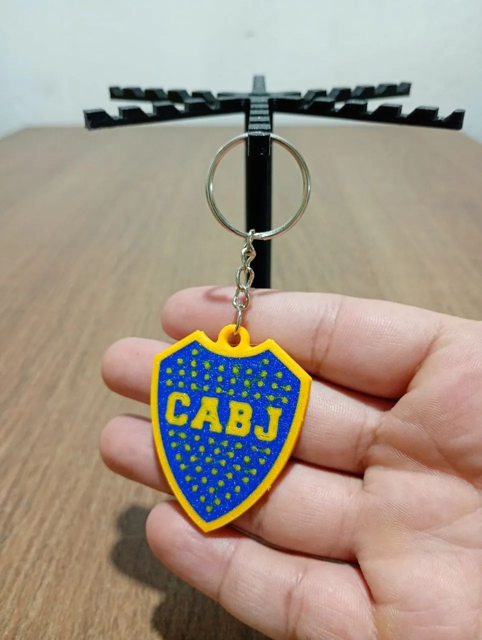 Kit com 4 chaveiros 3d clubes da Argentina escolha e envie no chat! - Foto 5