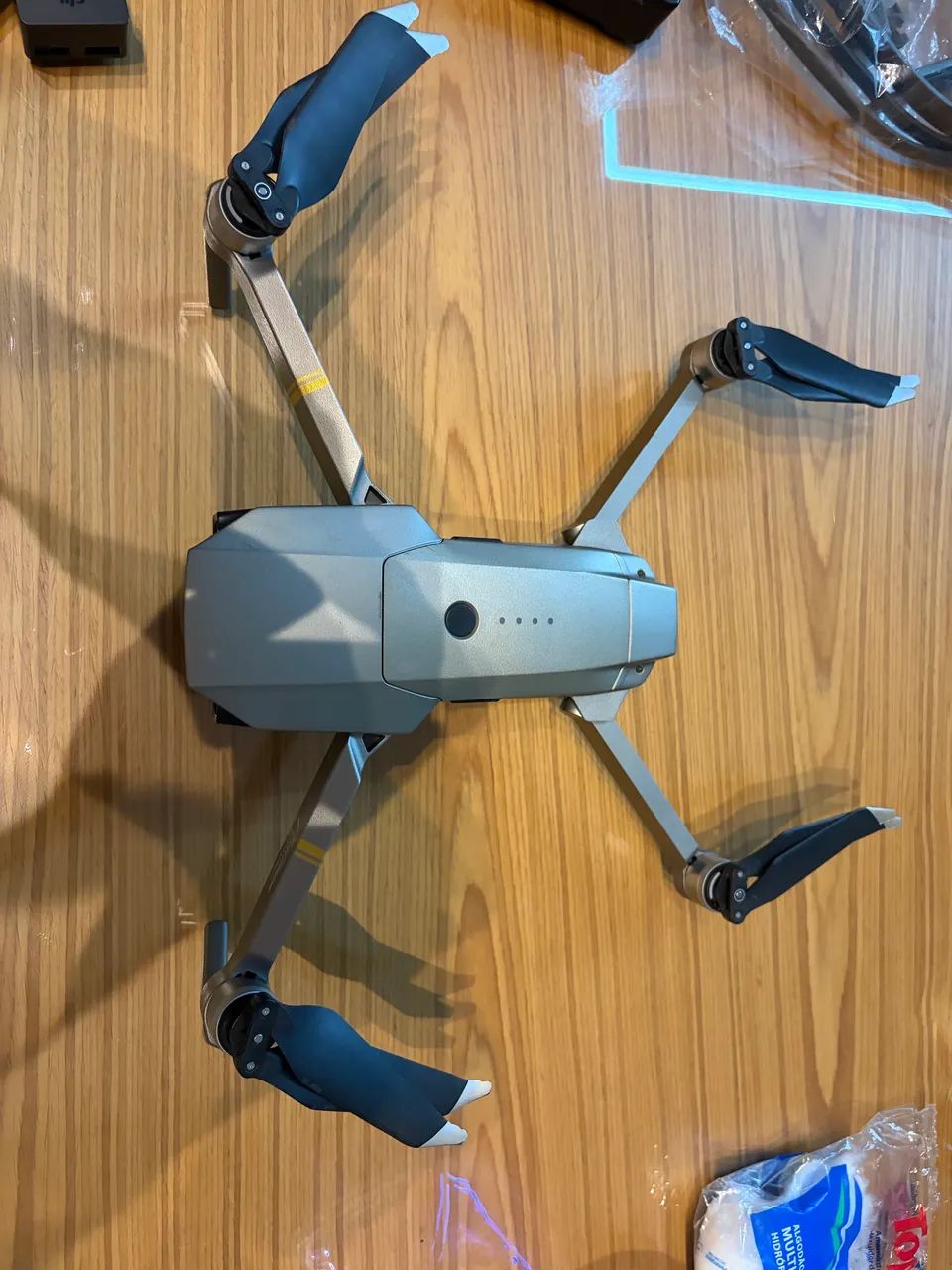 Drone DJI Mavic Pro Platinum Fly More Combo Completo - Muito Novo