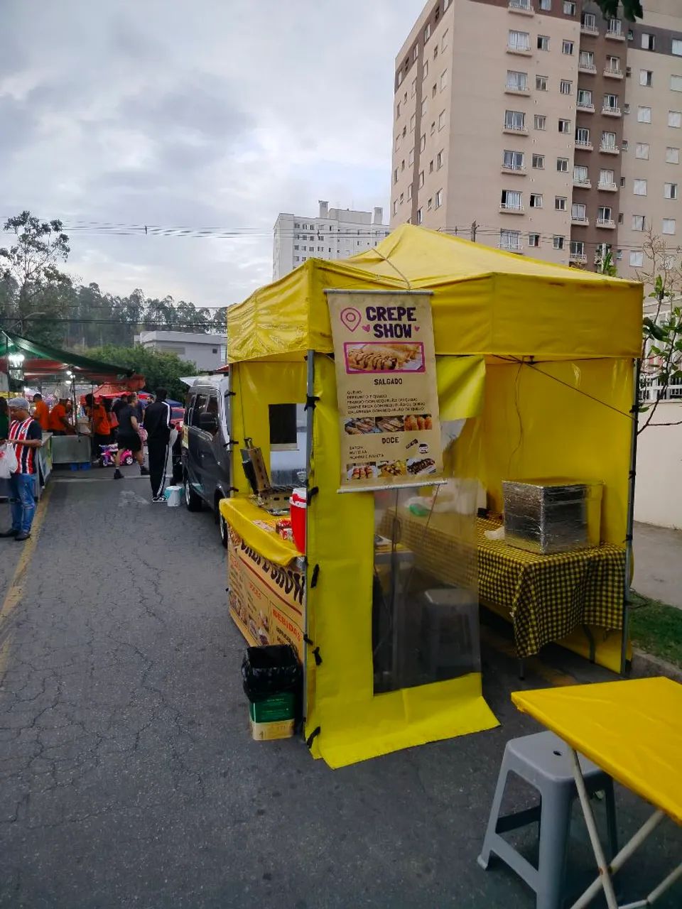 Barraca para feira 2x2 em ótimo estado  - Foto 3