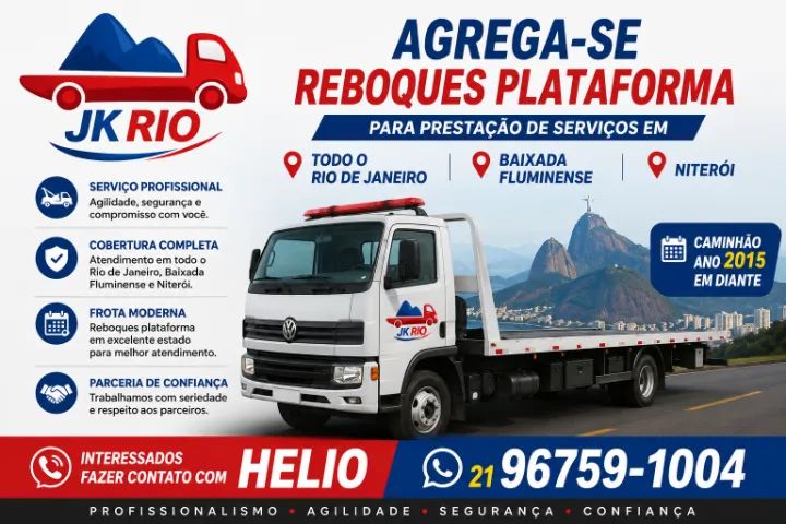 AGREGA-SE Caminhão Reboque Plataforma / Somente caminhão 3/4 ou Iveco