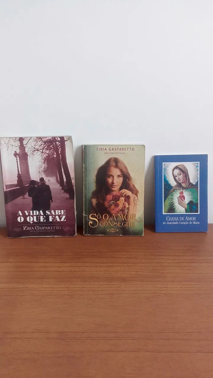 3 Livros - Zíbia e Imaculado