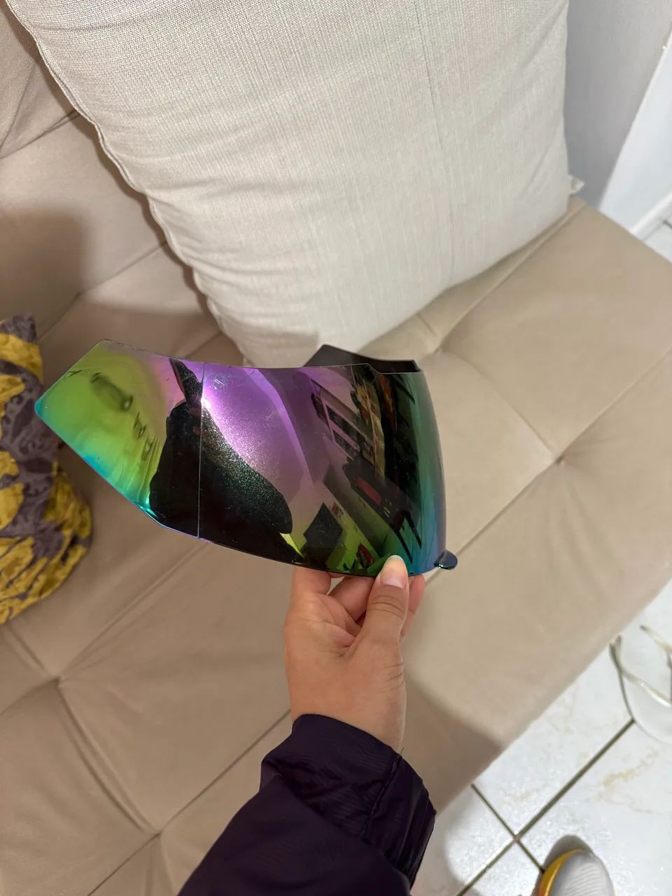Viseira de capacete - Foto 2