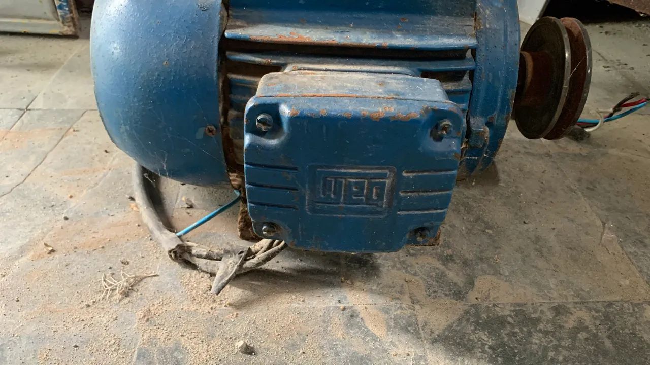 Motor Weg Gaiola 7,5 cv Baixa Rotação