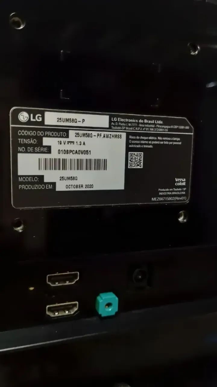Monitor LG UltraWide de 25 polegadas (Só Venda) - Foto 3