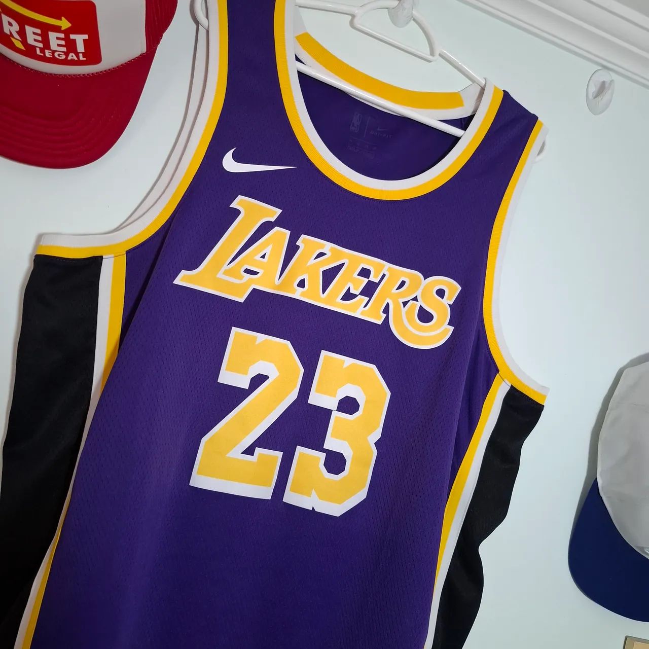 Regata Nba Los Angeles Lakers Statement Edition 1ª Versão  - Foto 2