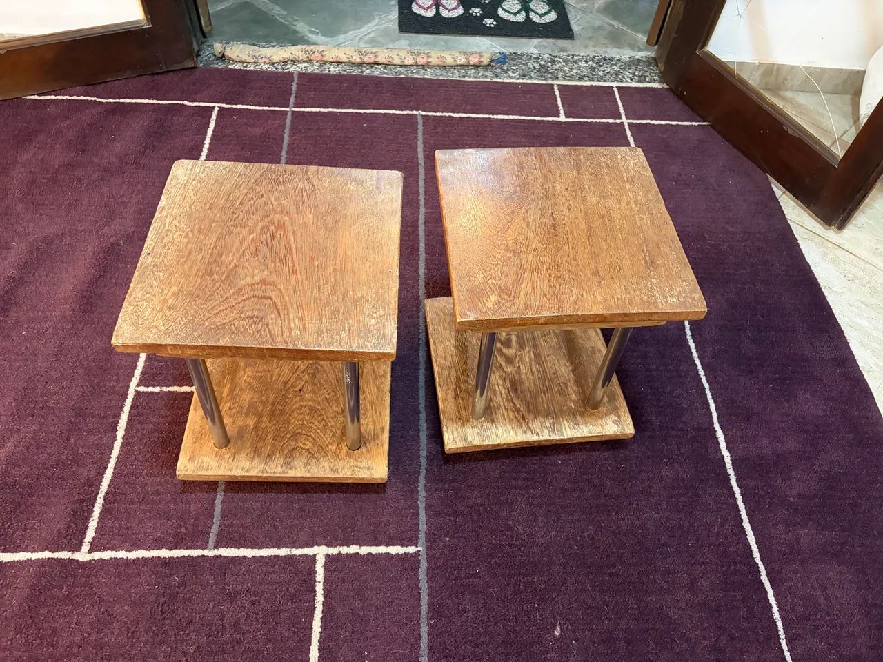 Mesa de cabeceira / criados-mudos madeira  - Foto 3