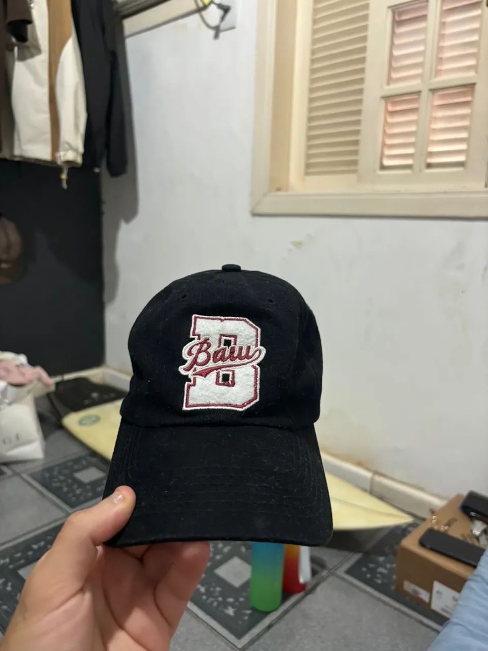 Boné baw preto 