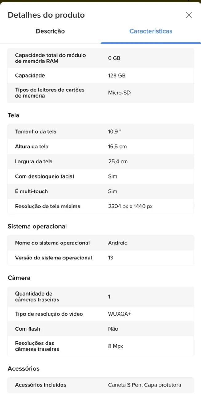 Tablete Samsung galaxy tab S9 - Foto 2