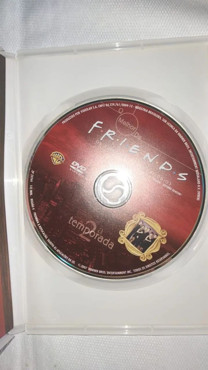 DVD O Melhor De Friends - A 2ª Temporada ( 11246 ) - Foto 3