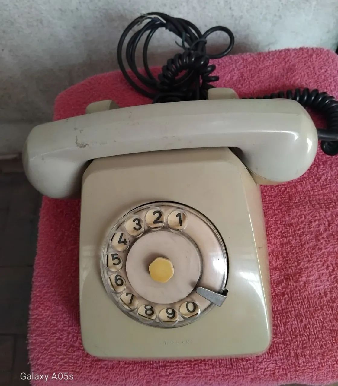 Telefone antigo de disco Siemens  - Foto 2