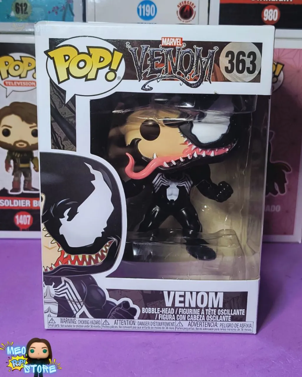 Funko Pop! - 234 Marvel Venom - Original - Hobbies e coleções