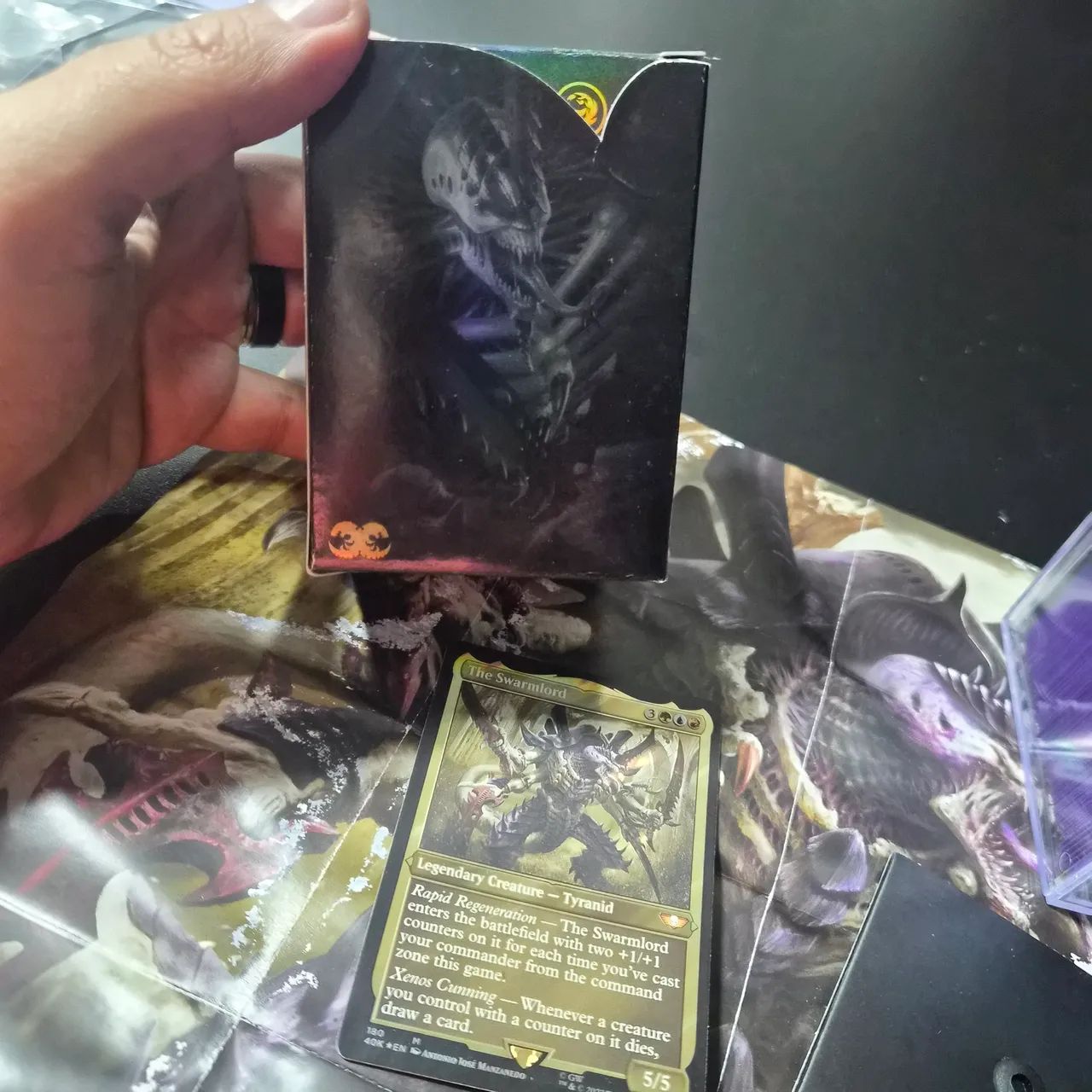 Deck Magic - Tyranid Swarm - Warhammer collector  - Foto 3