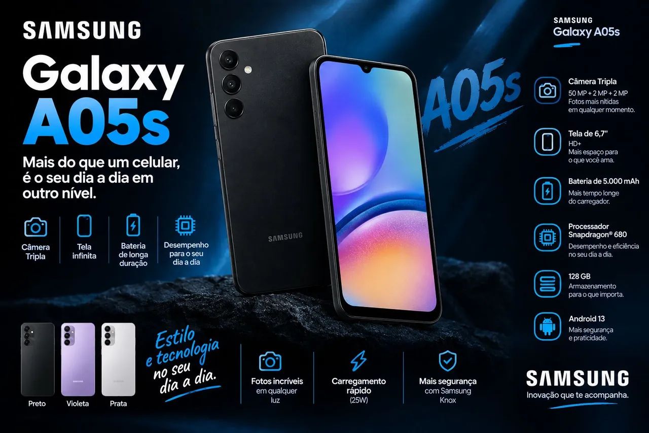 GALAXY A05S NO PREÇINHO