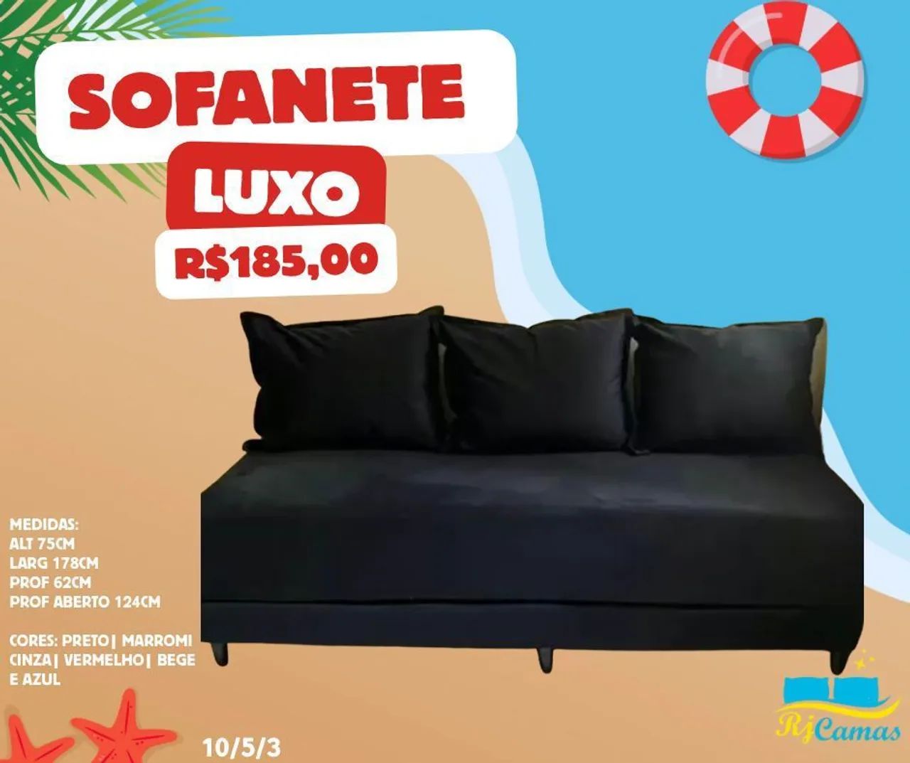 Sofanete luxo (Pague na entrega)