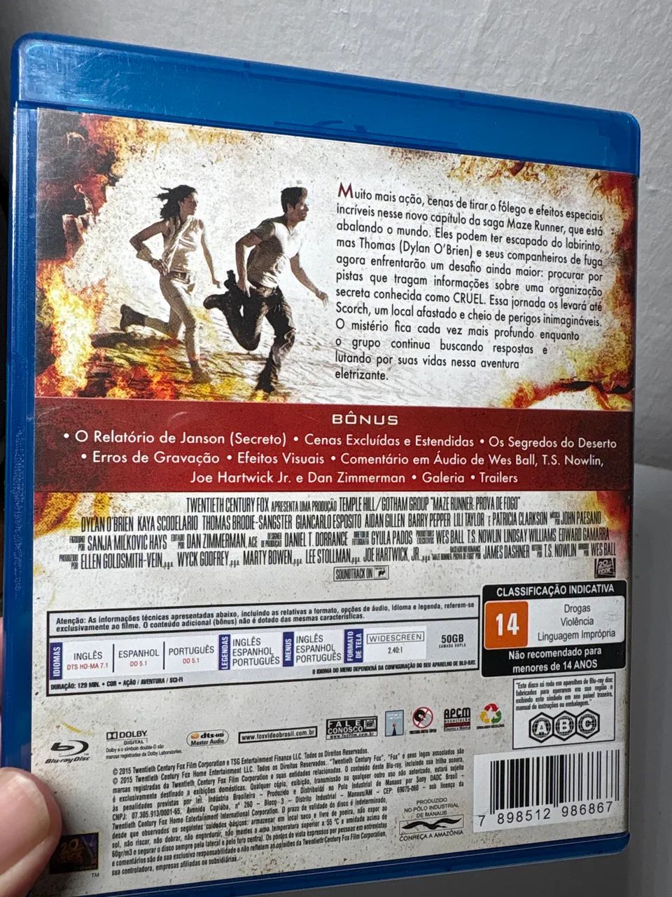 Bluray - Maze Runner - Foto 5