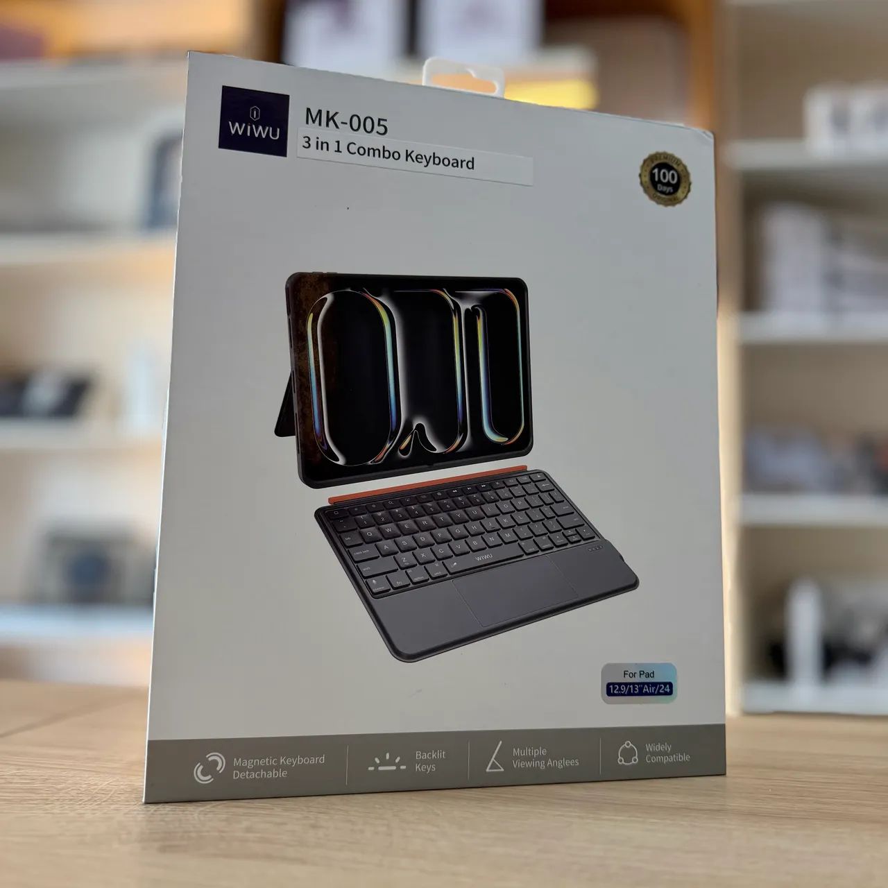IPAD PRO 12.9 POLEGADAS CAPA MAGNÉTICA COM TECLADO  - Foto 4